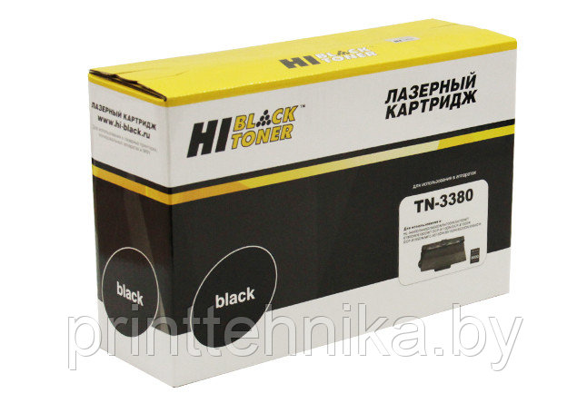 Тонер-картридж Hi-Black (HB-TN-3380) для Brother HL-5440D/5450DN/DCP-8150DN, 8K