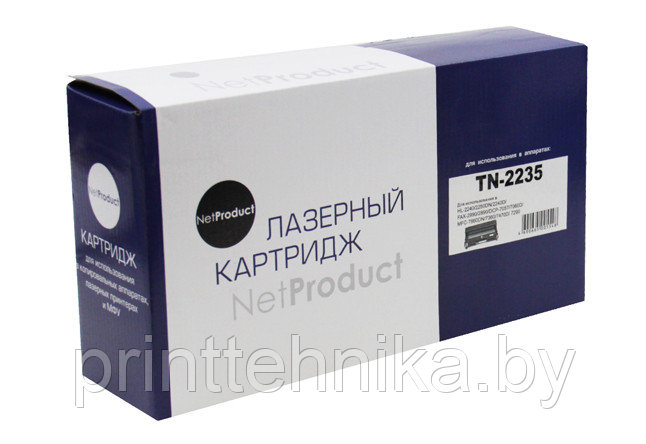 Тонер-картридж NetProduct (N-TN-2235) для Brother HL-2240R/2250/2270/2130/MFC7360, 1,2K