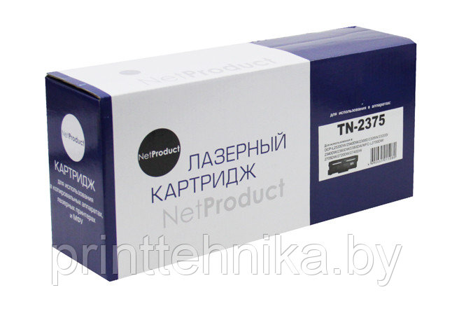 Тонер-картридж NetProduct (N-TN-2375/TN-2335) для Brother HL-L2300/2305/2320/2340, 2,6K - фото 1 - id-p66989513