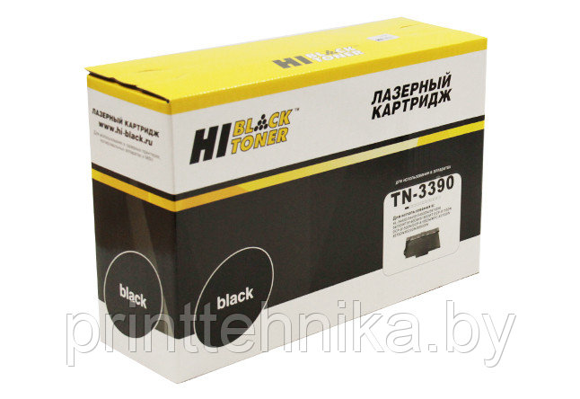 Тонер-картридж Hi-Black (HB-TN-3390) для Brother HL-5440D/5445/5450DN/5470DW/6180DW, 12K - фото 1 - id-p66989516