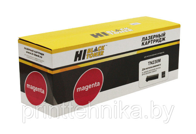 Тонер-картридж Hi-Black (HB-TN-230M) для Brother HL-3040CN/3070CW/MFC9010CN/9120, M, 1,4K - фото 1 - id-p66989521