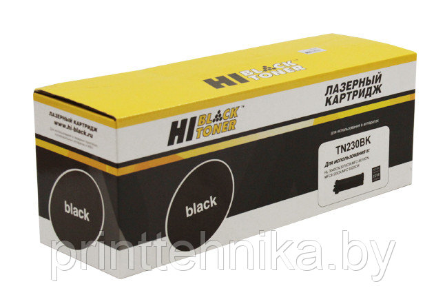 Тонер-картридж Hi-Black (HB-TN-230Bk) для Brother HL-3040CN/3070CW/MFC9010CN/9120, Bk,2,2K - фото 1 - id-p66989519