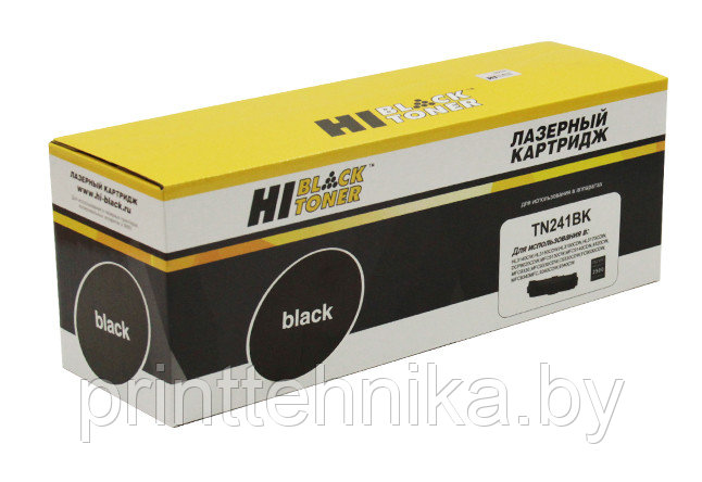 Тонер-картридж Hi-Black (HB-TN-241Bk) для Brother HL-3140CW/3150CDW/3170CDW, Bk, 2,5K - фото 1 - id-p66989523