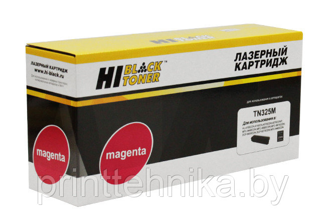 Тонер-картридж Hi-Black (HB-TN-325M) для Brother HL-4150CDN/4140CN/4570CDW, M, 3,5K