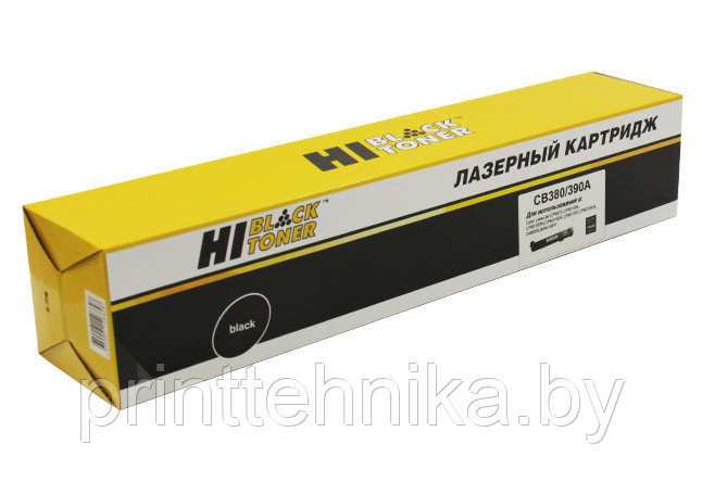 Тонер-картридж Hi-Black (HB-CB380A/CB390A) для HP CLJ CP6015dn/CM6030, Bk, 16,5K/19,5K - фото 1 - id-p66990517
