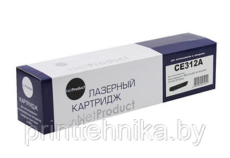 Тонер-картридж NetProduct (N-CE312A) для HP CLJ CP1025/1025nw/Pro M175, Y, 1K