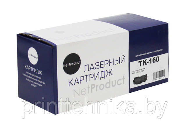 Тонер-картридж NetProduct (N-TK-160) для Kyocera-Mita FS-1120D/ECOSYS P2035d, 2,5K - фото 1 - id-p66990803