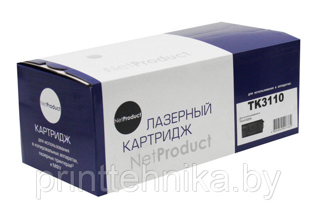 Тонер-картридж NetProduct (N-TK-3110) для Kyocera-Mita FS-4100DN, 15,5K - фото 1 - id-p66990818