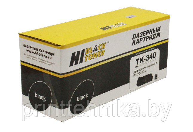Тонер-картридж Hi-Black (HB-TK-340) для Kyocera-Mita FS-2020D, 12K - фото 1 - id-p66990840