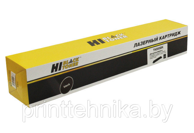 Тонер-картридж Hi-Black (HB-TK-895Bk) для Kyocera-Mita FS-C8025MFP/8020MFP, Bk, 12K