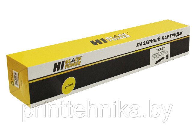 Тонер-картридж Hi-Black (HB-TK-895Y) для Kyocera-Mita FS-C8025MFP/8020MFP, Y, 6K - фото 1 - id-p66990904