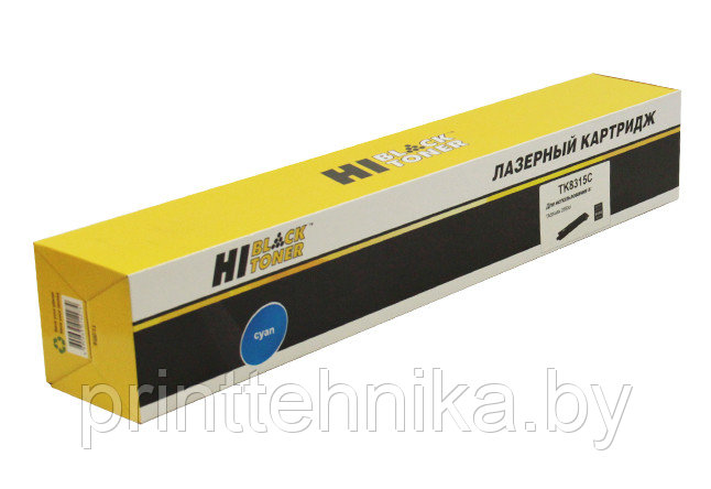 Тонер-картридж Hi-Black (HB-TK-8315C) для Kyocera-Mita TASKalfa 2550ci, C, 6K - фото 1 - id-p66990910