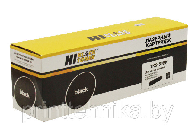 Тонер-картридж Hi-Black (HB-TK-5150Bk) для Kyocera-Mita ECOSYS M6535cidn/P6035, Bk, 12K - фото 1 - id-p66990944
