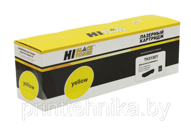 Тонер-картридж Hi-Black (HB-TK-5150Y) для Kyocera-Mita ECOSYS M6535cidn/P6035, Y, 10K