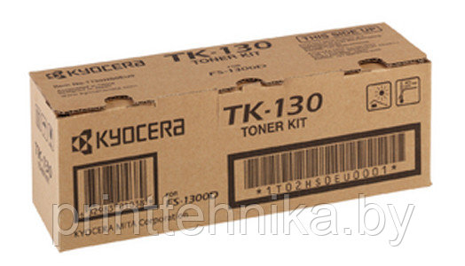 Картридж Kyocera FS-1300D/1300DN/1028MFP/DP/1128MFP (О) TK-130, 290 г