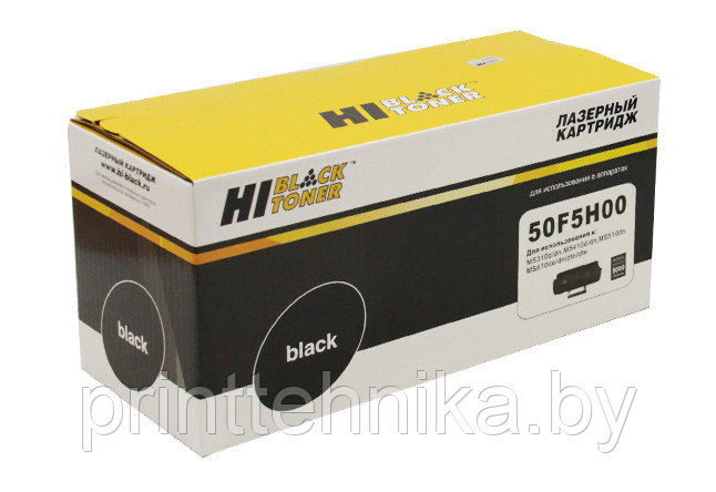Тонер-картридж Hi-Black (HB-50F5H00) для Lexmark MS310/MS410/MS510/MS610, 5K - фото 1 - id-p66991115