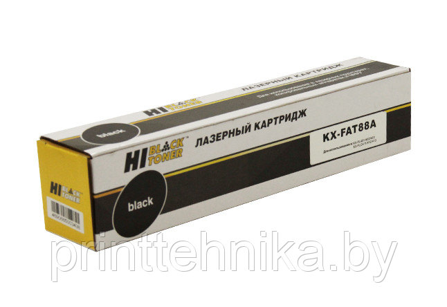 Тонер-картридж Hi-Black (HB-KX-FAT88A) для Panasonic KX-FL401/402/403/FLC411/412/413, 2K - фото 1 - id-p66991723