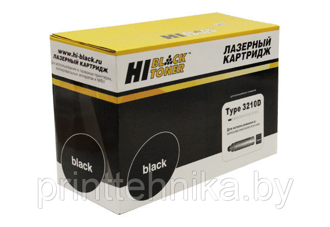 Тонер-картридж Hi-Black (HB-Type 3210D) для Ricoh Aficio 2035/2045, туба, 550 г, 30K - фото 1 - id-p66992115