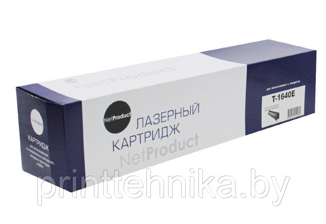 Тонер-картридж NetProduct (N-T-1640E) для Toshiba e-Studio 163/165/166/167, туба,675г, 24K - фото 1 - id-p66995112