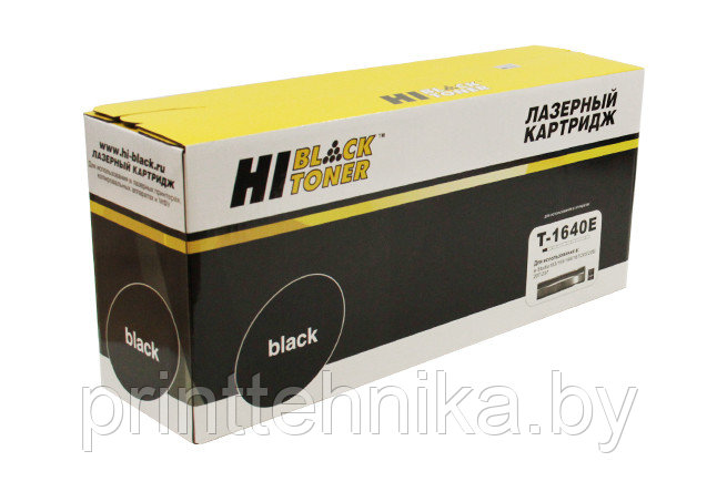 Тонер-картридж Hi-Black (HB-T-1640E) для Toshiba e-Studio 163/165/166/167, туба, 675г, 24K - фото 1 - id-p66995100