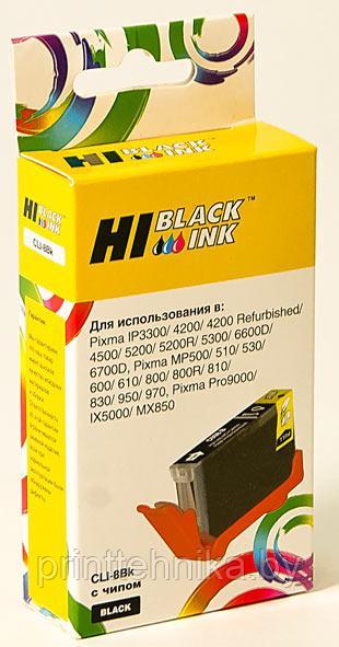 Картридж Hi-Black (HB-CLI-8Bk) для Canon PIXMA iP4200/iP6600D/MP500, Bk - фото 1 - id-p67010054