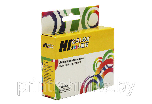Картридж Hi-Black (HB-T0540) для Epson Stylus Photo R800/1800, GY - фото 1 - id-p67010148