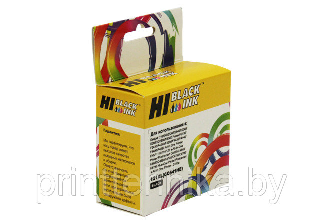 Картридж Hi-Black (HB-CC641HE) для HP DJ F4283/D2563, №121XL, Bk - фото 1 - id-p67010642