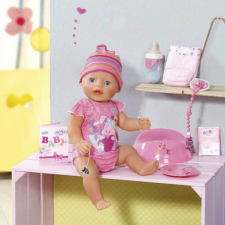 Zapf Creation Baby born 823-163 Бэби Борн Кукла Интерактивная,822-005 43 см,, фото 2