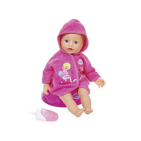 Zapf Creation Zapf Creation Baby born 823-460 Бэби Борн Кукла быстросохнущая с горшком и бутылочкой, 32 см, фото 2