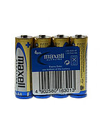 Батарея AA Alkaline LR06, 4 шт. в пленке MAXELL