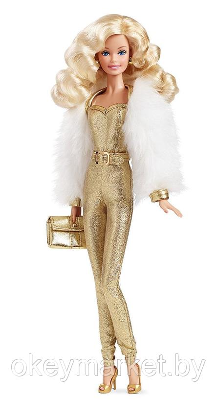 Коллекционная кукла Barbie серии "Золотые мечты" DGX88, фото 2