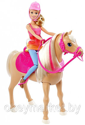 Кукла Barbie и её танцующая Лошадка, звуковые эффекты арт. DMC30, фото 3