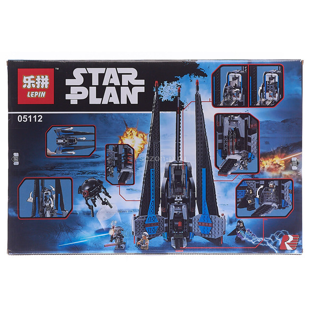 Конструктор Lepin Star Plan 05112 "Исследователь 1" (аналог Lego Star Wars 75185) 577 деталей - фото 5 - id-p69483684