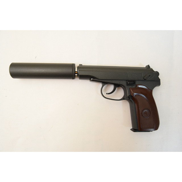 Пистолет страйкбольный Galaxy G.29A (ПМ с глушителем) - фото 7 - id-p69485990