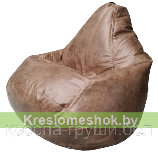 Кресло мешок Груша Г2.3-111 коричневое