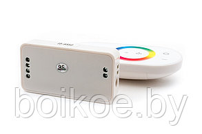 Контроллер для светодиодной ленты RGB с сенсорным пультом RF-RGB-S-18A-WH2 (18A, 12/24V), фото 3