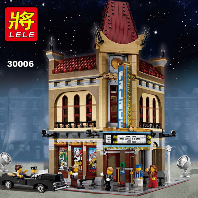 Конструктор Lele Creators 30006 "Кинотеатр Палас" (аналог Lego Creator Expert 10232) 3069 деталей - фото 1 - id-p69516712