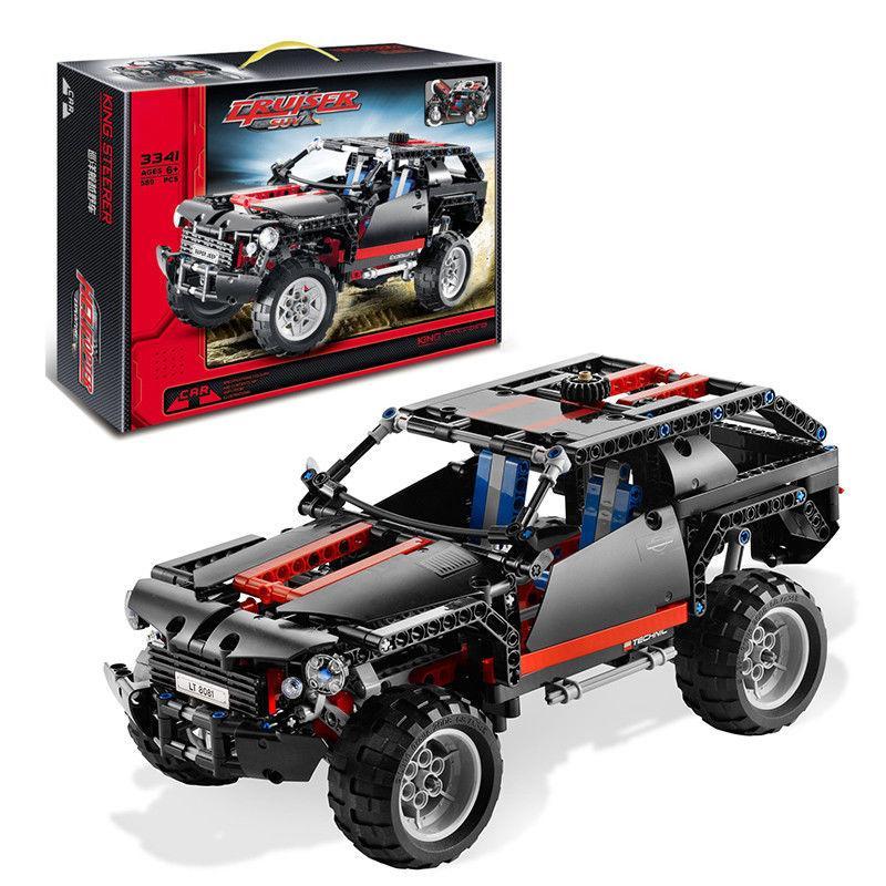 КОНСТРУКТОР DECOOL 3341 АНАЛОГ LEGO TECHNIC 8081 ЭКСТРЕМАЛЬНЫЙ ВНЕДОРОЖНИК,аналог Лего Техник (LEGO Technic)80