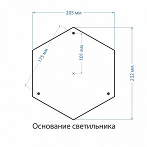 Столб для светильника Type-F черное золото, фото 2