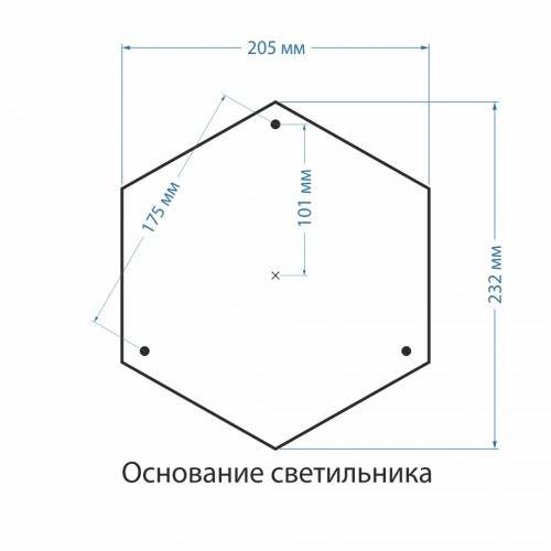 Столб для светильника Type-F черный - фото 2 - id-p62599647