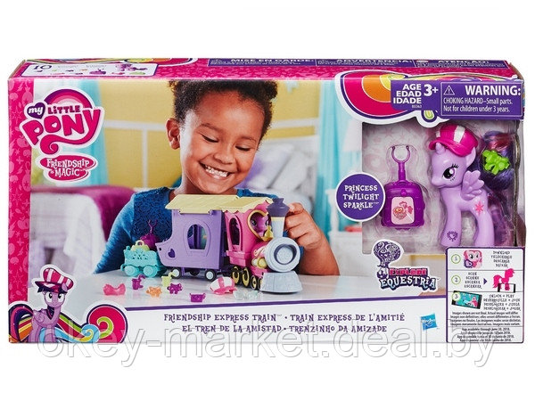 Игровой набор "Поезд Дружбы" My Little Pony B5363 Hasbro - фото 2 - id-p69522616