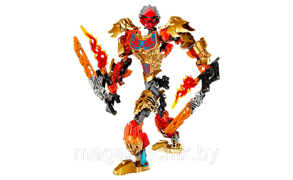 Конструктор Bionicle Таху Объединитель Огня 611-1, аналог Лего (LEGO) Бионикл 71308 - фото 3 - id-p69525304