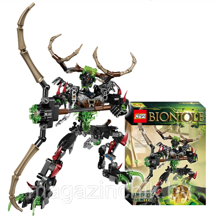 Конструктор Bionicle Охотник Умарак 611-3, аналог Лего (LEGO) Бионикл 71310 - фото 1 - id-p69525836