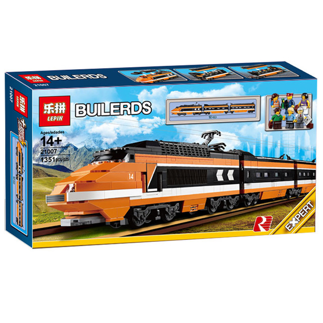 Конструктор Lepin 21007 Поезд Horizon Express (аналог Lego Creator Expert 10233) 1351 деталь