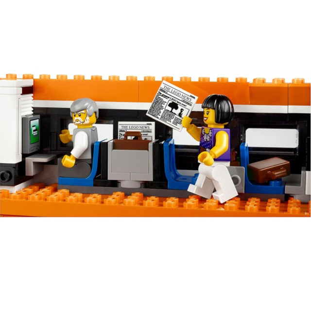 Конструктор Lepin 21007 Поезд Horizon Express (аналог Lego Creator Expert 10233) 1351 деталь - фото 8 - id-p69529371