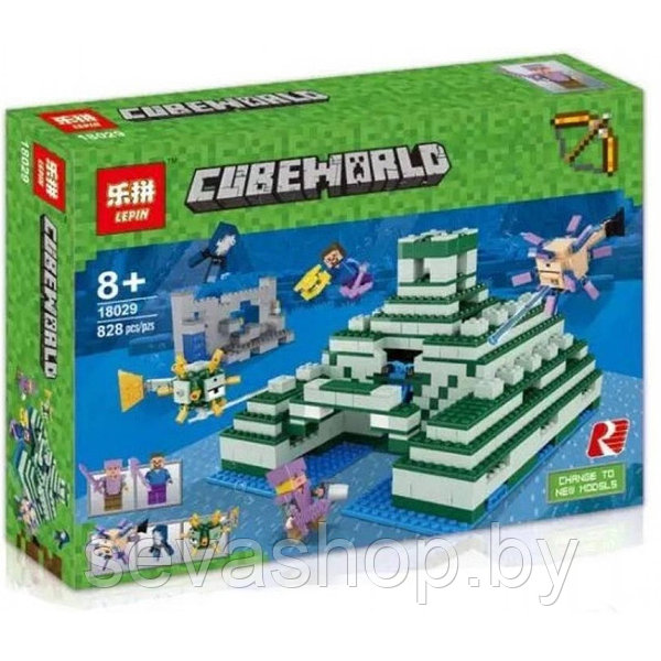 Lepin Minecraft 18029 Lego Minecraft 21136 828 sevashop.by 69530552