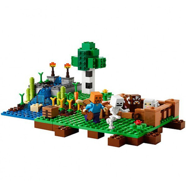 Конструктор Lepin Minecraft 18012 "Ферма" (аналог Lego Minecraft 21114) 262 детали - фото 3 - id-p69530898