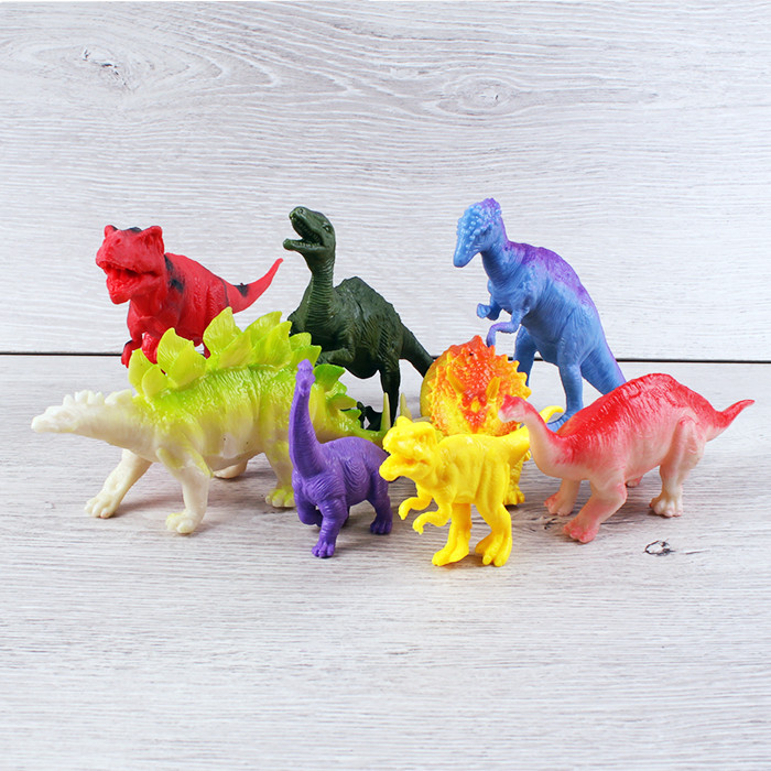 Детский набор животных Динозавры, 8шт