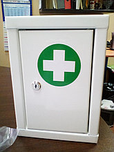 Аптечка металлическая для хранения медикаментов