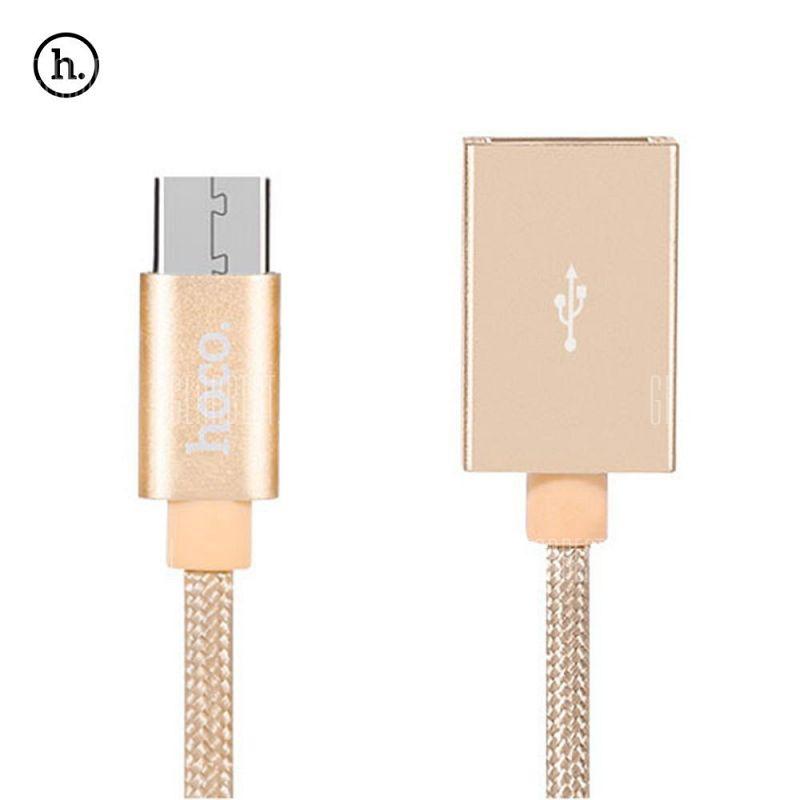 Кабель OTG Hoco UA3 Type-C - USB (папа-мама) - фото 2 - id-p69635694